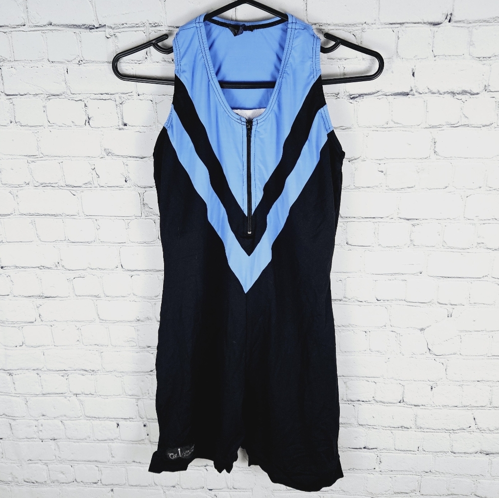 CAJ | zip front one piece swim bathing suit